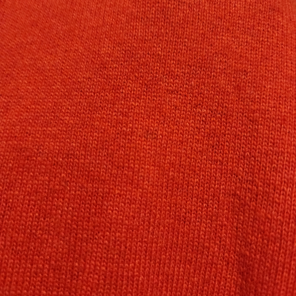 Banana Republic Italian Merino Wool Blend Sweater Orange Preppy Outdoors XS - Picture 7 of 13